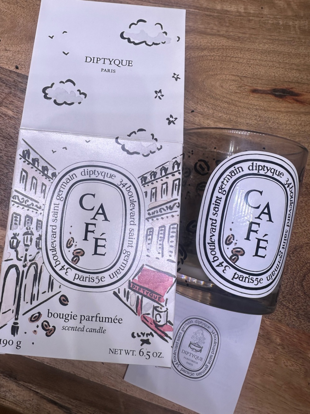 *EMPTY* Limited Edition Cafe Diptyque Candle - Cafe Collection - Picture 5 of 5